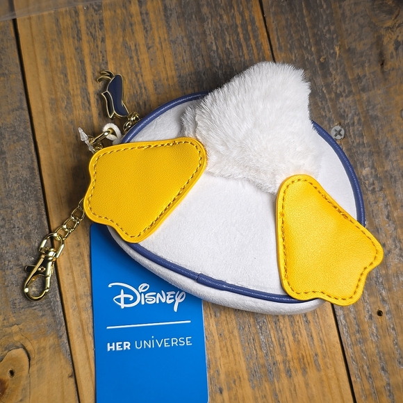 Disney Donald Duck Coin Purse NWT - Picture 1 of 8